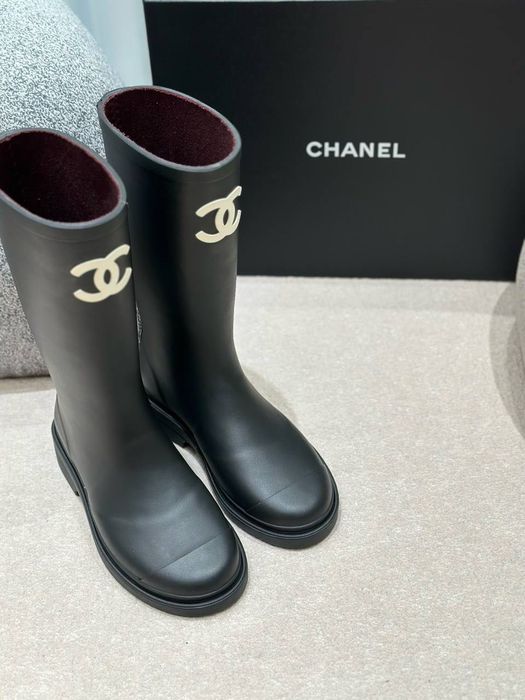 Gumowe kalosze Chanel ! Premium 36-41! Cały komplet