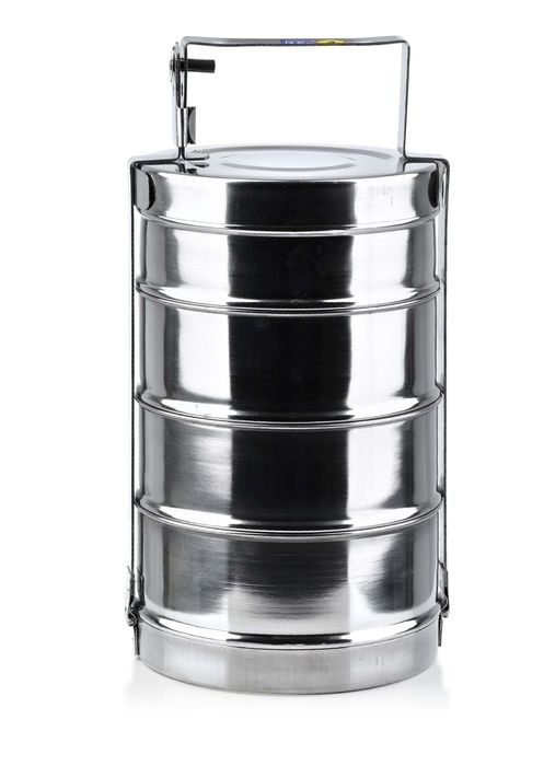 Termos obiadowy 4 pojemniki menażka do przenoszenia żywności czworak