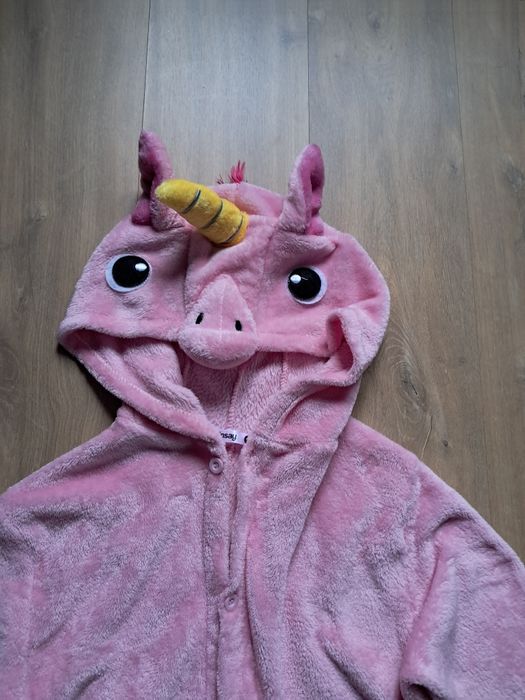 Jednorożec strój kostium przebranie kombinezon onesie kigurami S/M