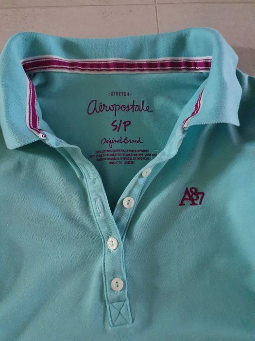 Polo błękitna Aeropostale rozm S