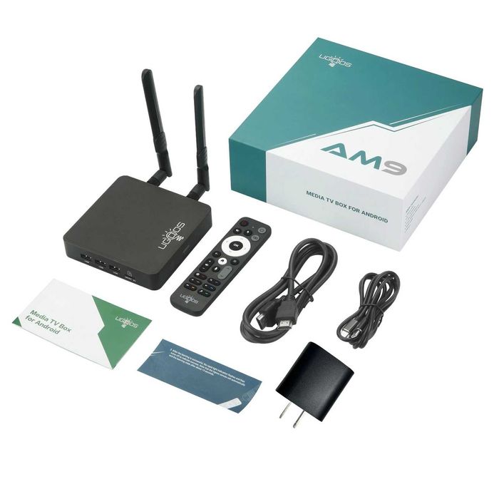 Ugoos AM9 64GB HDR Android 14 TV Box нова