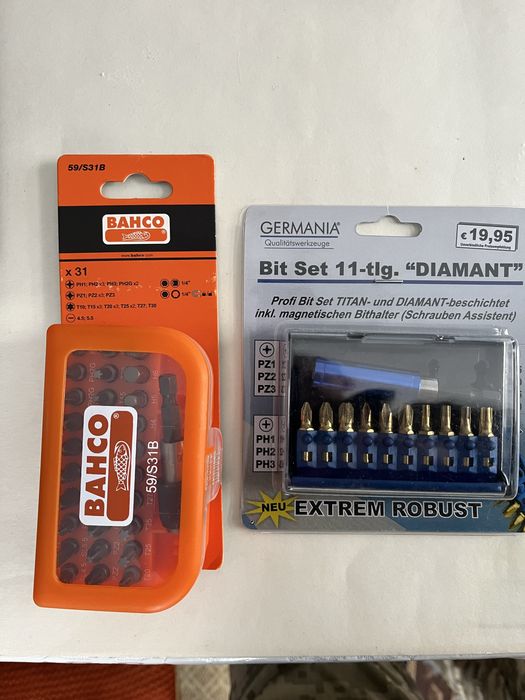 Stanley, Knipex, Carolus, Wiha, біти Wera Felo