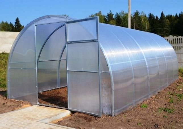 Посилена теплиця 30×30 | Оцинкований каркас | Гарантія