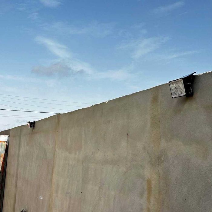 Refletor Holofote LED com painel solar