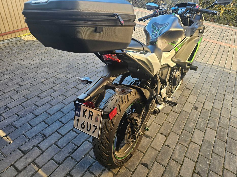 kawasaki ninja 650 przebieg 9800km