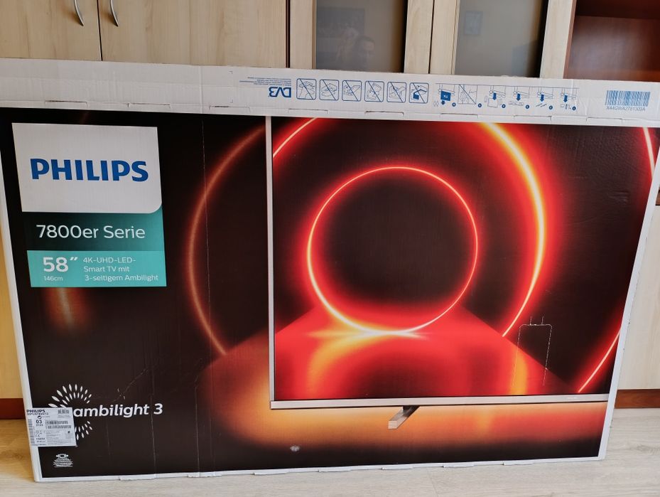 Telewizor Philips 58 cali 4K-UHD-LED Smart  TV