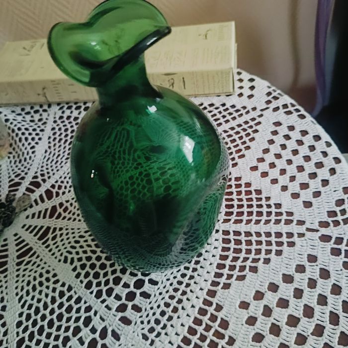 Wazon szklany  popielniczka gratis