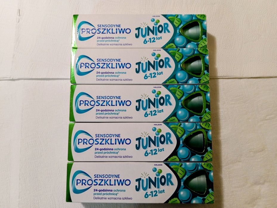 Sensodyne ProSzkliwo Junior 6-12 lat Pasta do zębów 75ml 5 szt.