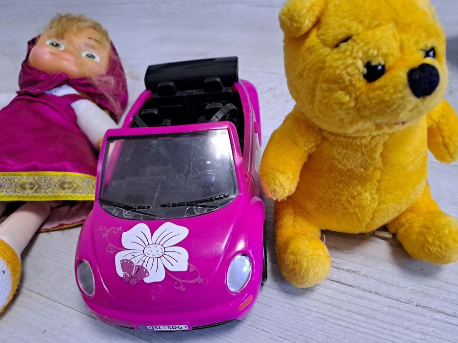 Masza auto i miś