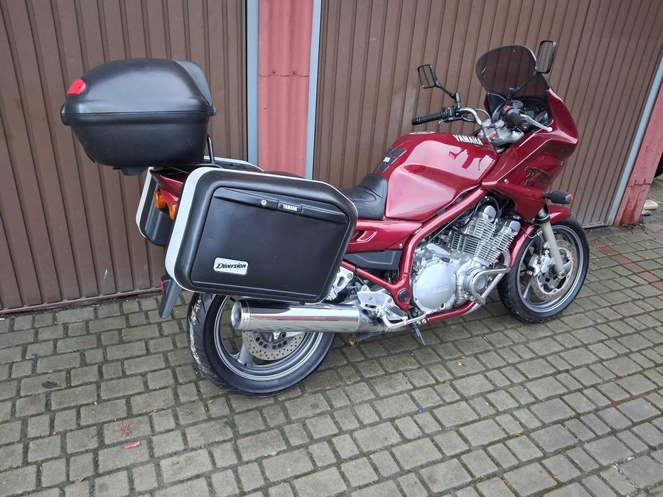 Piękna Xj 900 Diversion z Niemiec Kufry MOTOCYKLE ŻURAWICE
