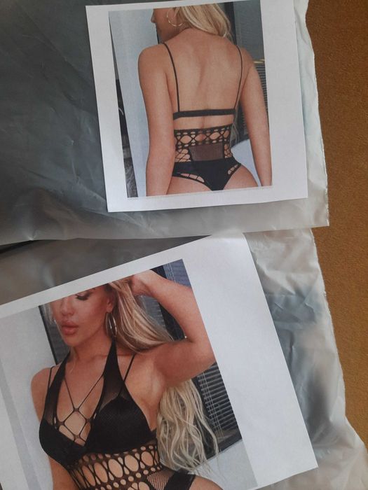 Koronkowe bardzo sexy transparentne body