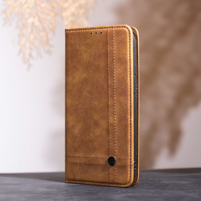 Etui Smart Seam do Samsung Galaxy A17 4G / A17 5G brązowe