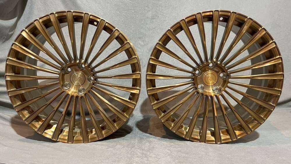 Felgi Seventy9 MF.1 20" 8,5J ET25 + 9,5J ET40 5x112 Brushed Bronze