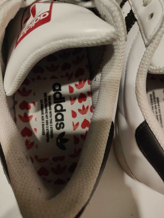 Buty adidas super Star heart limitowana edycja 41 1/3