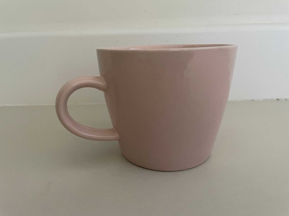 różowy kubek, Bloomingville