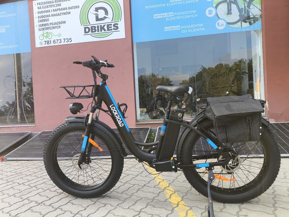 Rower elektryczny miejski Fatbike 26 x 4,0 - zdjęcie 5