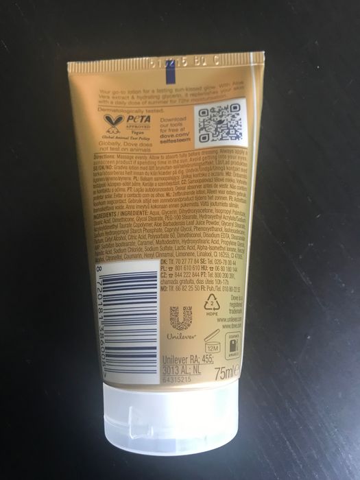 [Dove] Autobronzeador de rosto