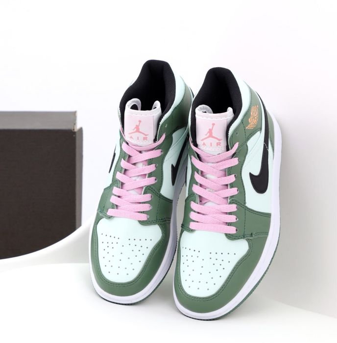 Buty Nike Air Jordan 1 Mid Dutch Green 36-40 damskie trampki