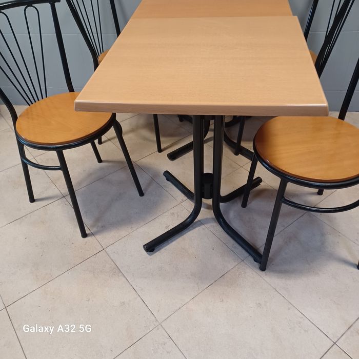 Mesas e cadeiras para café/ restaurante