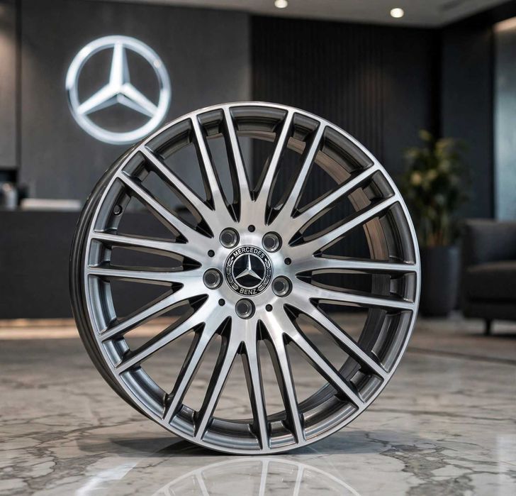 Oryginalne Felgi 19" Mercedes GLC X254 C254 A2544010400 5x112 Nowe - Himalaya Grey
