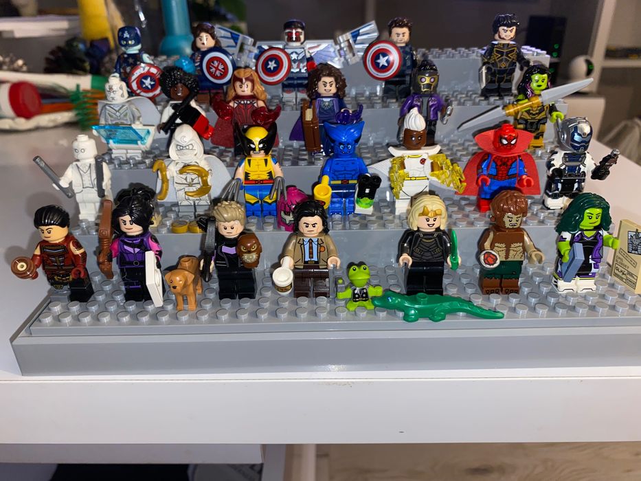 Lego Marvel seria 1 i 2 minifigurki 71031 i 71039