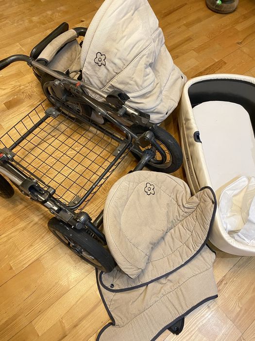 Wózek dziecięcy gondola + spacerówka