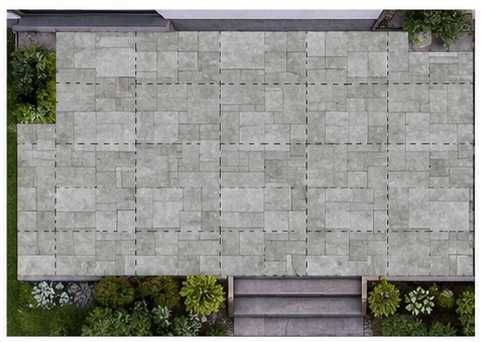 Płyta Tarasowa Burlington Blue 2cm PatioPack 18,36m2 1099zł Gat1 20mm