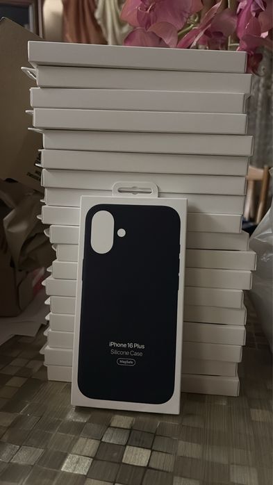 Oryginalne etui/case Apple iPhone 16 Plus Czarne