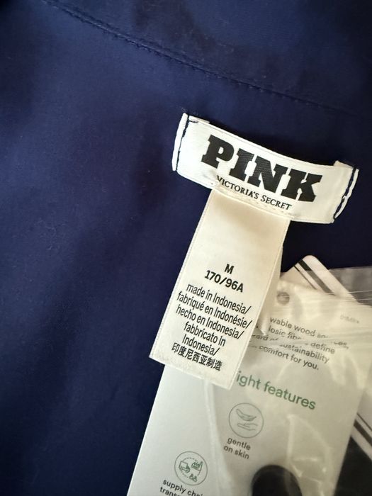 Сатинова піжама пижама Pink Viktoria ’ s Secret оригінал рубашка шорти