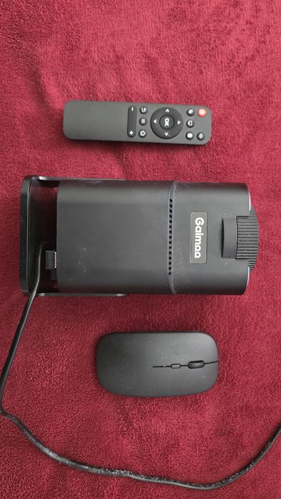 Smart TV projetor Android com Netflix, Amazon