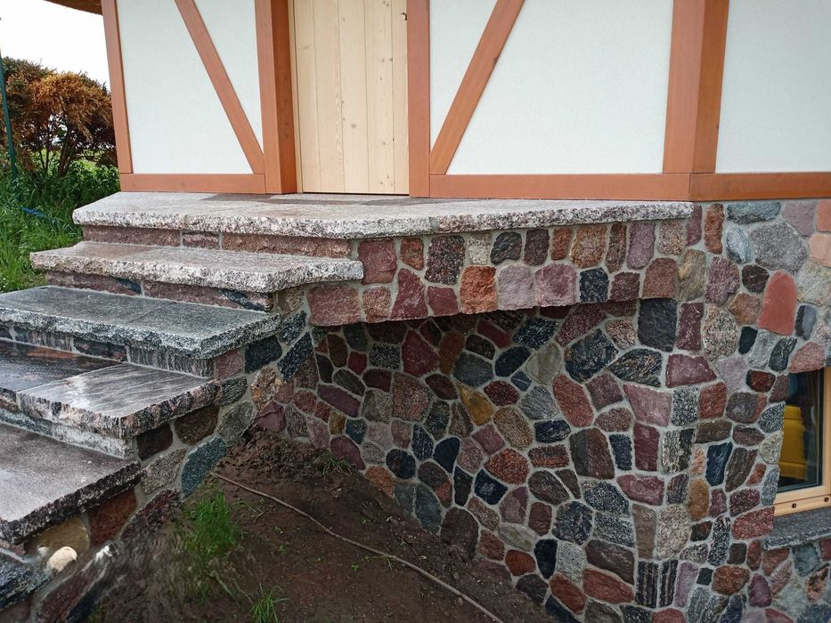 Kamień polny łupano cięty