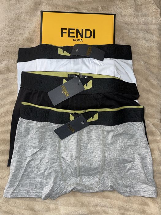 Boxers fendi (3pares com caixa)