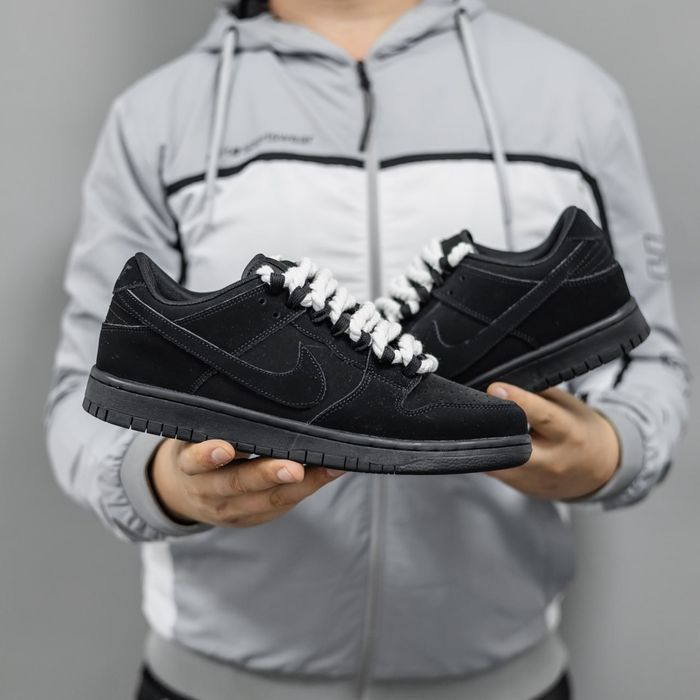 Кросівки Nike SB Dunk low White Lace premium | Кроссовки Найк чоловічі