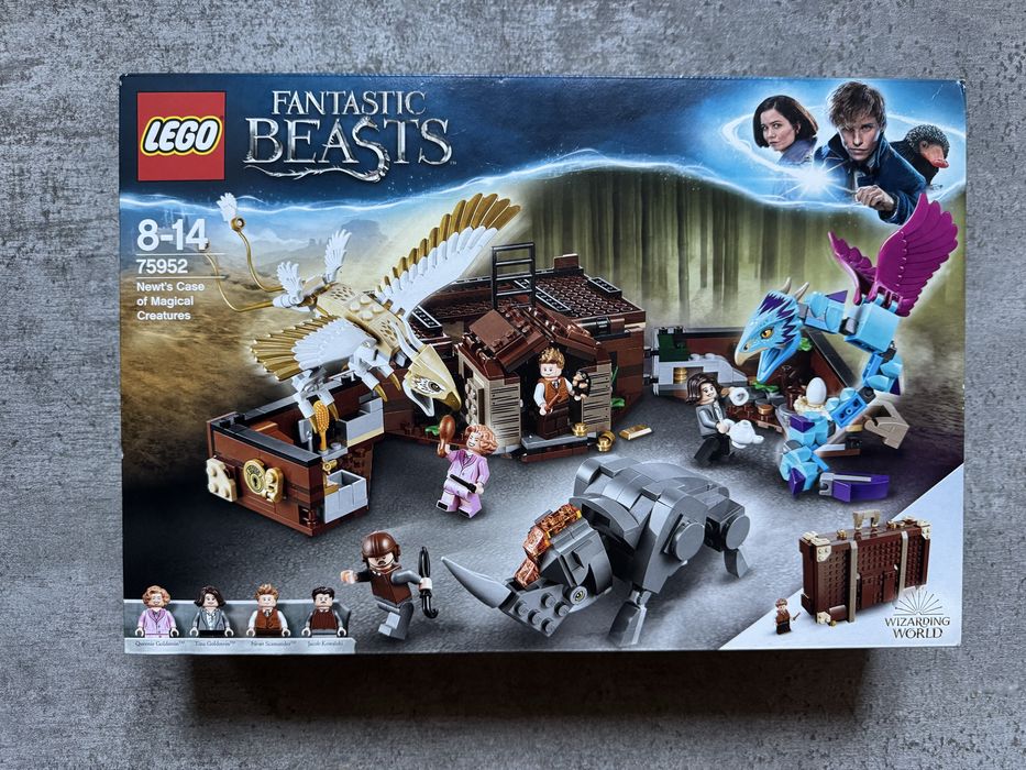 Lego 75952 Fantastyczne zwierzęta Newt'a walizka Fantastic Beasts