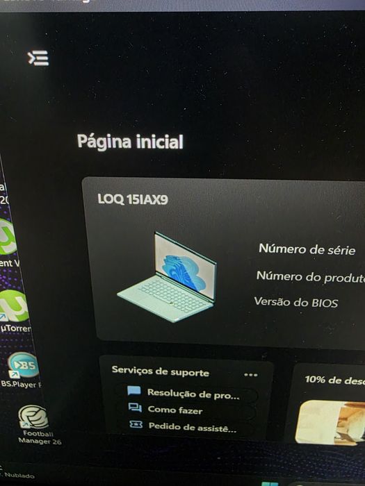 Portatil gaming como novo