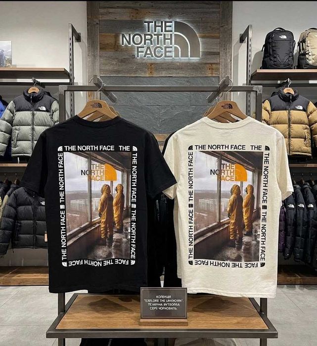 XS-XXL | Футболка The North Face | TNF | Большой Принт Stallker