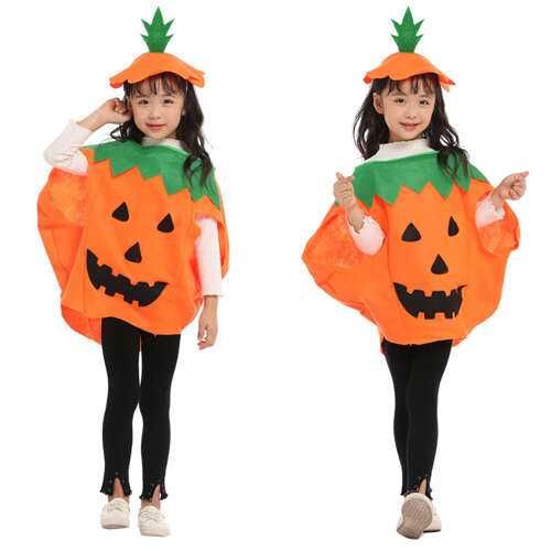 KOSTIUM DYNIA kamizelka czapka koszyczek strój na Halloween