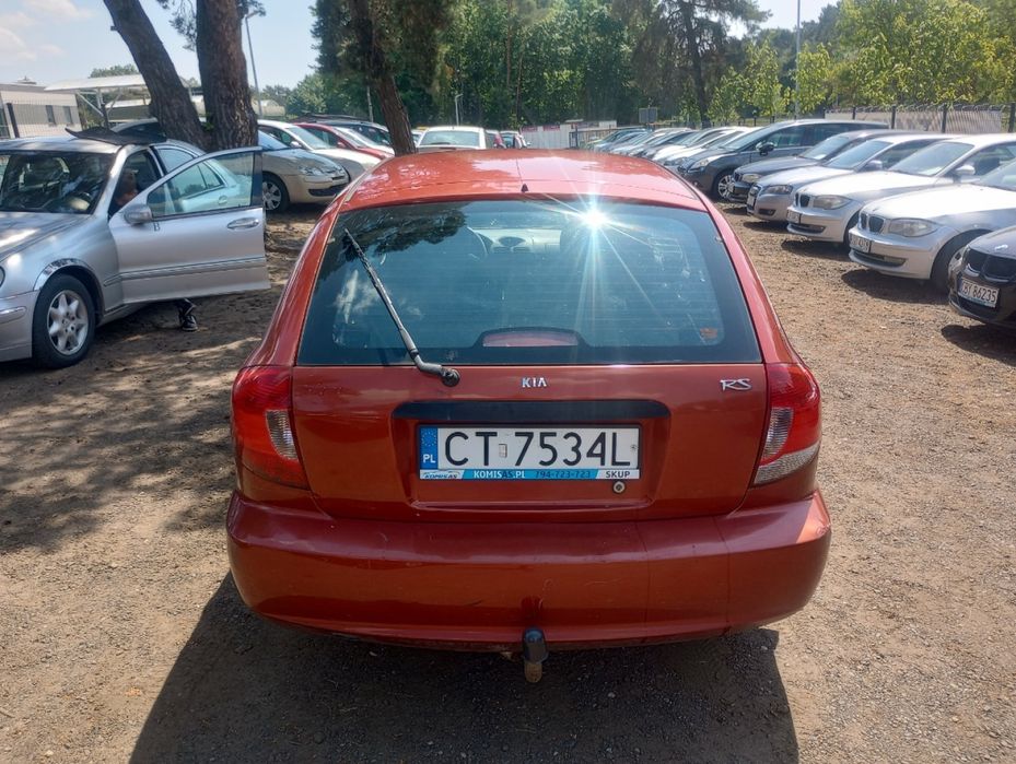 Kia Rio 1.3 + GAZ 82KM 2003r • sprawna klima • HAK • butla do 2034 • TORUŃ