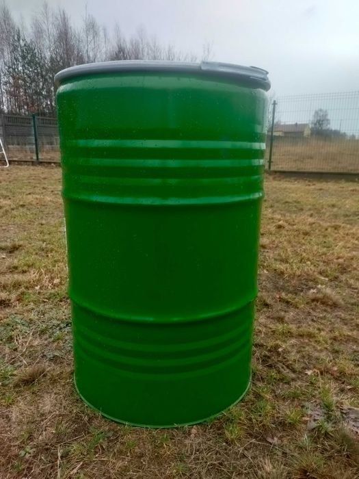 Beczki na deszczówkę, zboże