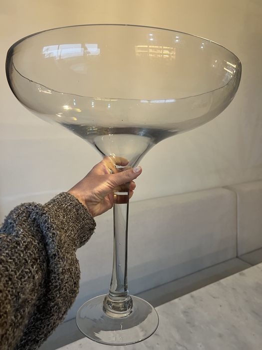 Taças em vidro para decoração, eventos ou festas