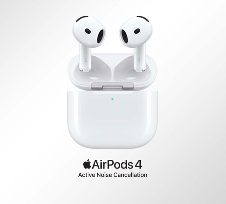 Apple AirPods 4 with Active Noise Cancellation