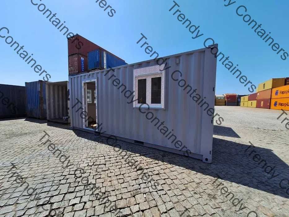 Contentor Escritório 6 Metros (20 Pés) | Pronto a Usar