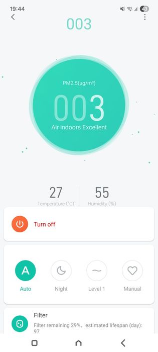 Xiaomi Mi Air Purifier Pro H