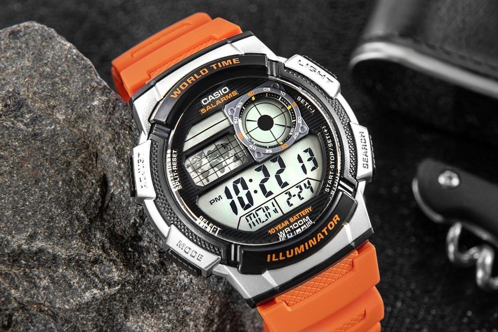 Zegarek Męski CASIO AE-1000W-4BVDF + BOX