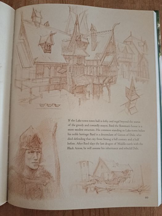 Senhor dos anéis guia ilustrações