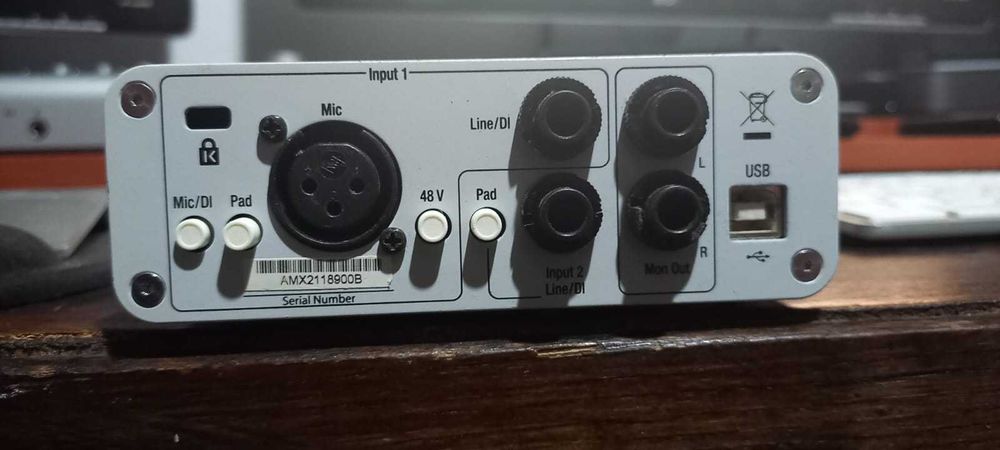 Interface Audio Digidesign Mbox2 Mini (Avariado?)