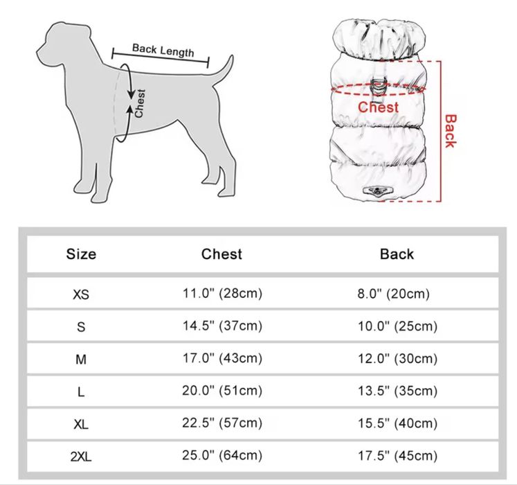 Куртка для собак (котів)