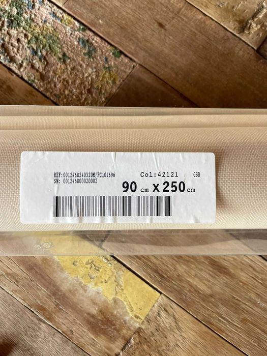 À venda: 7 estores de rolo Viewtex Opaco – 90 x 250 cm – Como novos!