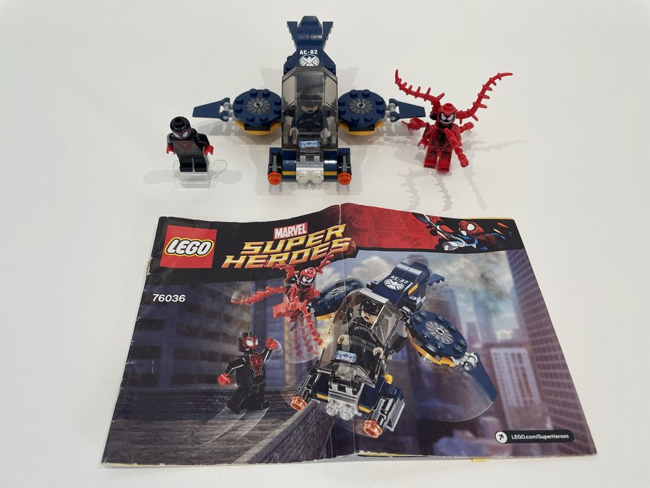 LEGO Marvel Super Heroes CARNAGE’S SHIELD SKY ATTACK 76036
