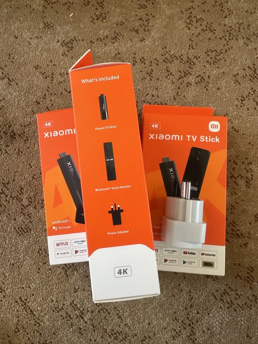 Приставка Xiaomi Mi TV Stick 4K 2/8 Android 11 tv box Amlogic 4K тв